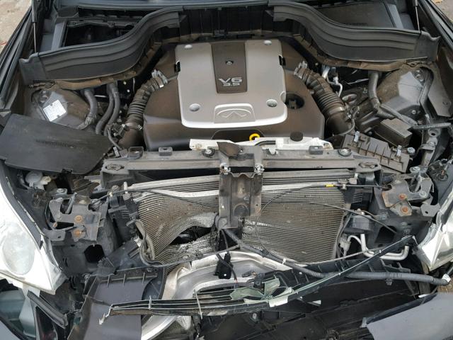 JN1AJ0HP4AM700426 - 2010 INFINITI EX35 BASE BLACK photo 7