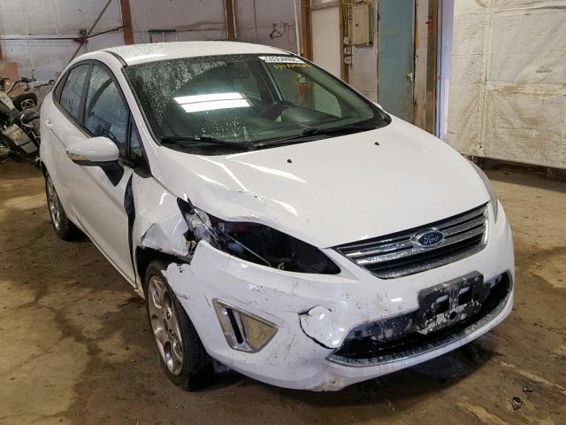 3FADP4CJ6CM106243 - 2012 FORD FIESTA SEL WHITE photo 1