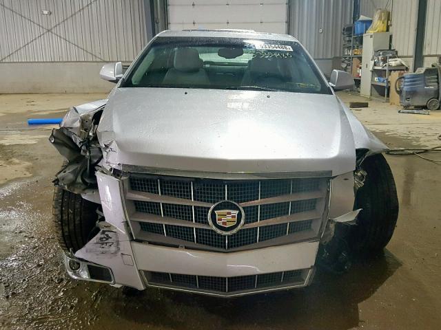1G6DL5EY5B0169571 - 2011 CADILLAC CTS PERFOR SILVER photo 9