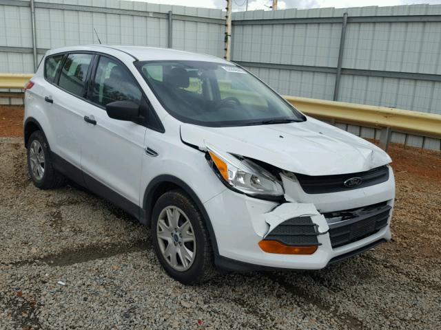 1FMCU0F77DUD80051 - 2013 FORD ESCAPE S WHITE photo 1