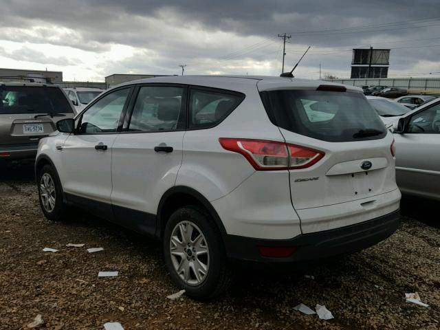 1FMCU0F77DUD80051 - 2013 FORD ESCAPE S WHITE photo 3