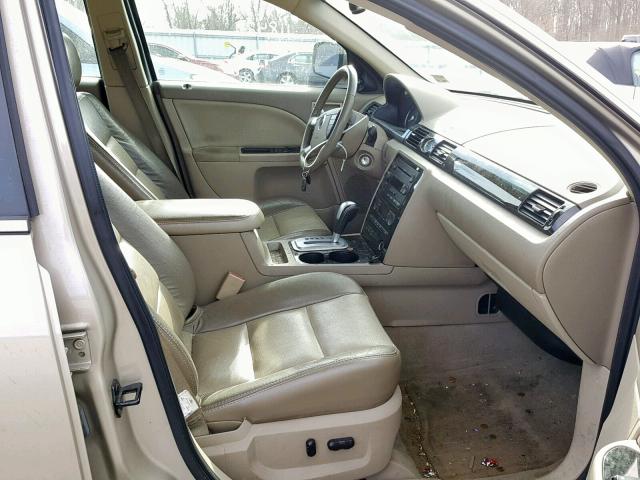 1MEHM43126G609771 - 2006 MERCURY MONTEGO PR TAN photo 5