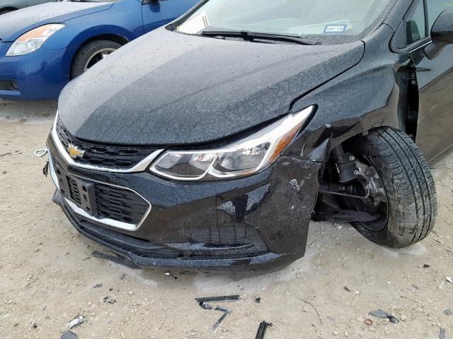 1G1BC5SM6H7278040 - 2017 CHEVROLET CRUZE LS BLACK photo 9