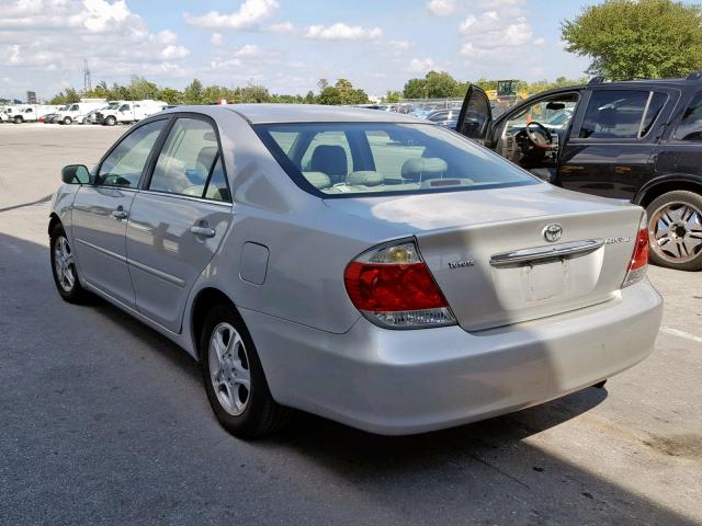 4T1BE32K86U677689 - 2006 TOYOTA CAMRY LE SILVER photo 3