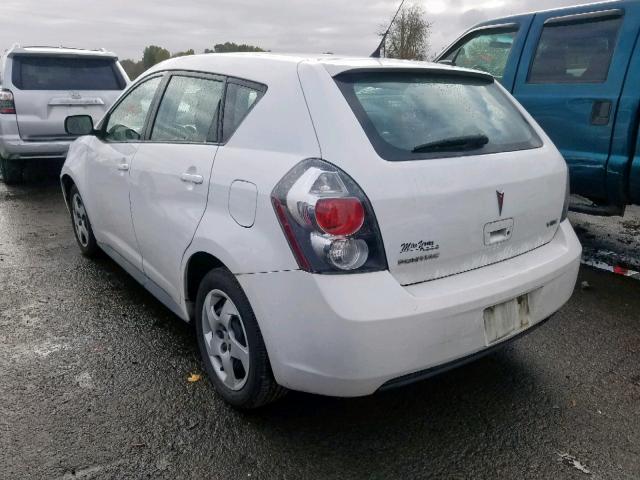 5Y2SP6E81AZ406971 - 2010 PONTIAC VIBE WHITE photo 3