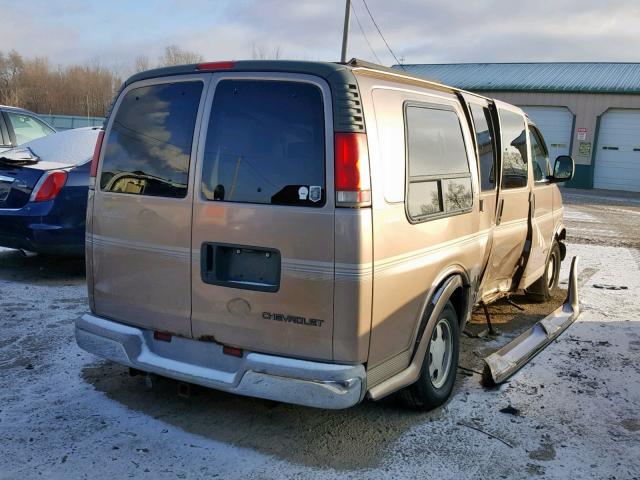 1GBFG15R7V1079840 - 1997 CHEVROLET EXPRESS G1 GOLD photo 4