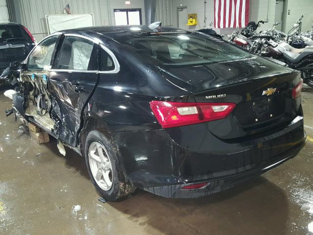 1G1ZB5ST1GF261921 - 2016 CHEVROLET MALIBU LS 黑色 照片 3