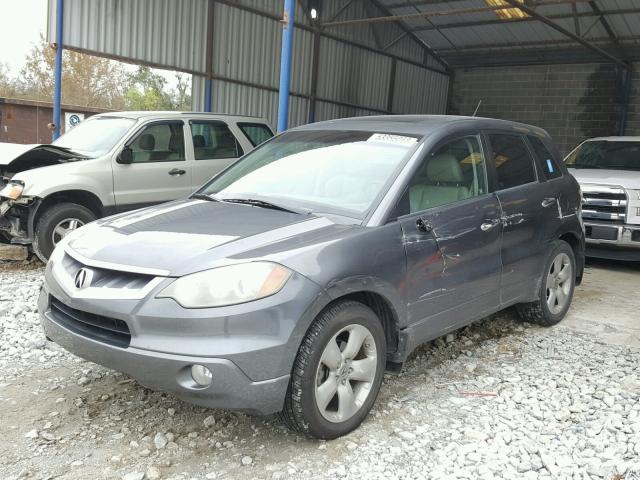 5J8TB18248A007236 - 2008 ACURA RDX GRAY photo 2