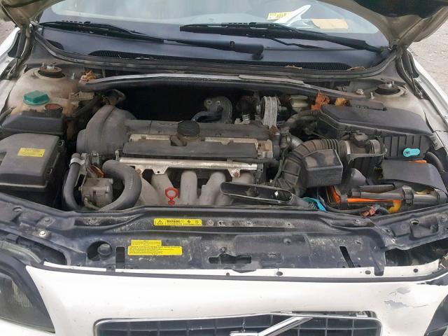 YV1RS61T942384880 - 2004 VOLVO S60 WHITE photo 7