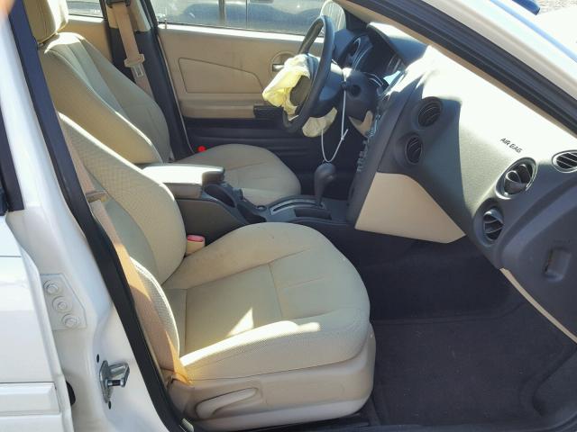 2G2WP552X71209116 - 2007 PONTIAC GRAND PRIX WHITE photo 5