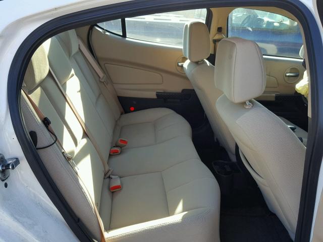 2G2WP552X71209116 - 2007 PONTIAC GRAND PRIX WHITE photo 6