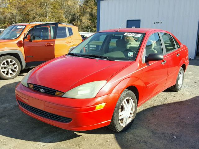 1FAFP38Z14W169012 - 2004 FORD FOCUS ZTS RED photo 2