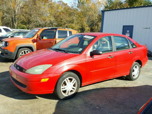 1FAFP38Z14W169012 - 2004 FORD FOCUS ZTS RED photo 9