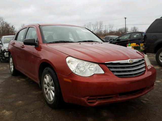 1C3LC46K28N133253 - 2008 CHRYSLER SEBRING LX RED photo 1