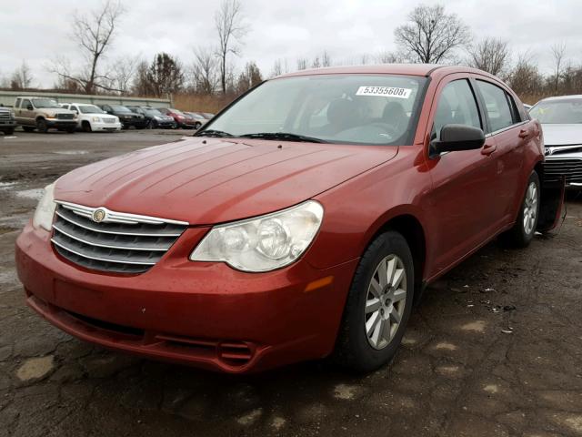 1C3LC46K28N133253 - 2008 CHRYSLER SEBRING LX RED photo 2