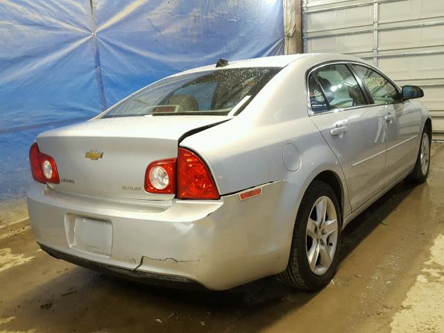 1G1ZB5E01CF117863 - 2012 CHEVROLET MALIBU LS 银色 照片 4