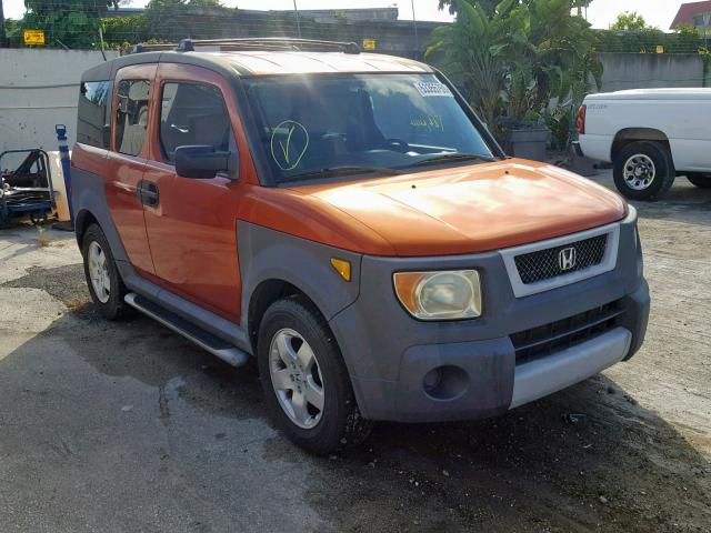 5J6YH186X5L002980 - 2005 HONDA ELEMENT EX ORANGE photo 1