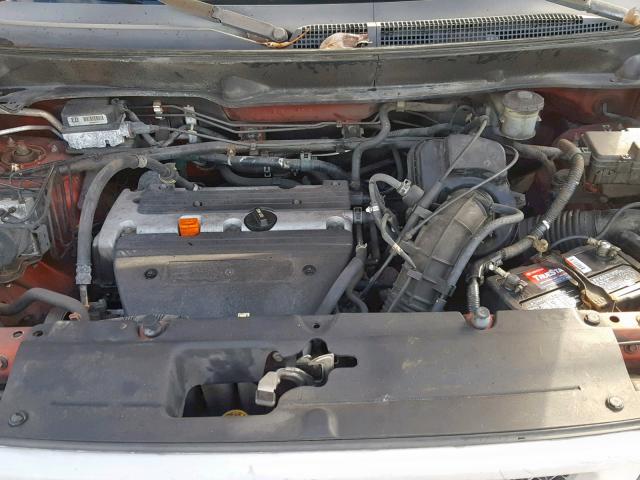 5J6YH186X5L002980 - 2005 HONDA ELEMENT EX ORANGE photo 7