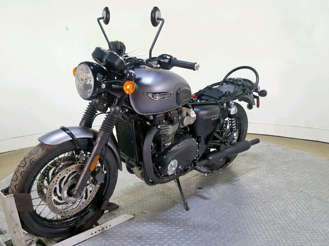 SMTD40HL6JT867344 - 2018 TRIUMPH MOTORCYCLE BONNEVILLE GRAY photo 4