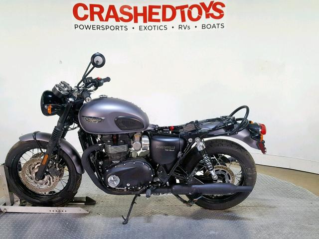 SMTD40HL6JT867344 - 2018 TRIUMPH MOTORCYCLE BONNEVILLE GRAY photo 5