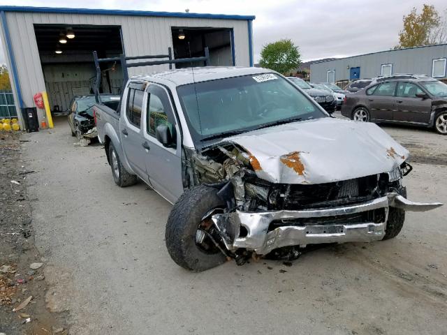 1N6AD0EVXAC445016 - 2010 NISSAN FRONTIER C SILVER photo 1