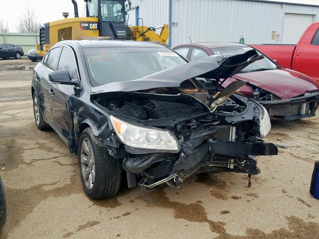 1G4GC5EG1AF301637 - 2010 BUICK LACROSSE C BLACK photo 1