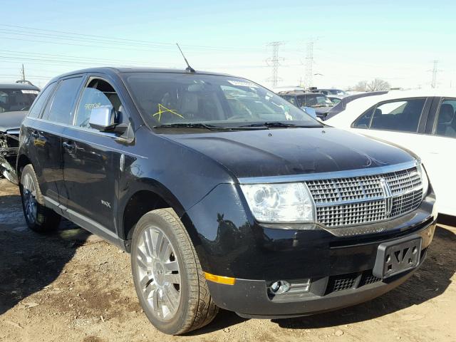 2LMDU88C48BJ21207 - 2008 LINCOLN MKX BLACK photo 1