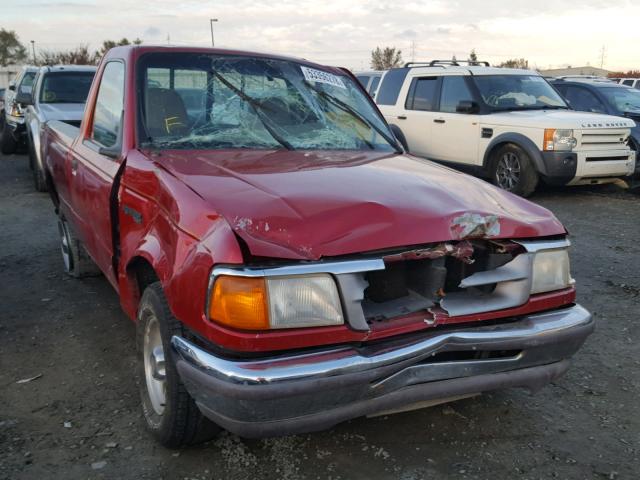 1FTCR10A2SPA82809 - 1995 FORD RANGER RED photo 1