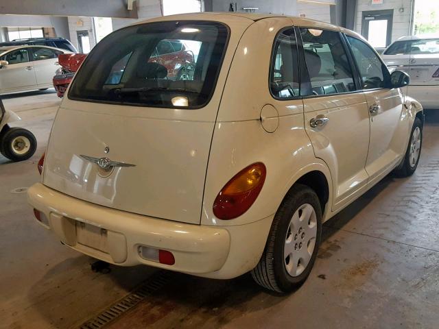 3C4FY48B55T531091 - 2005 CHRYSLER PT CRUISER WHITE photo 4