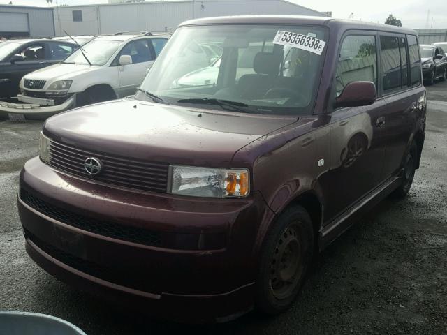 JTLKT324850185685 - 2005 TOYOTA SCION XB Bordo foto 2