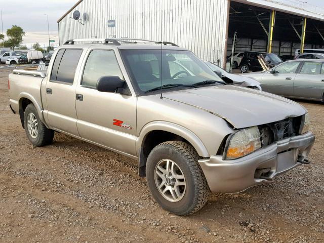 1GTDT13W52K241350 - 2002 GMC SONOMA BROWN photo 1