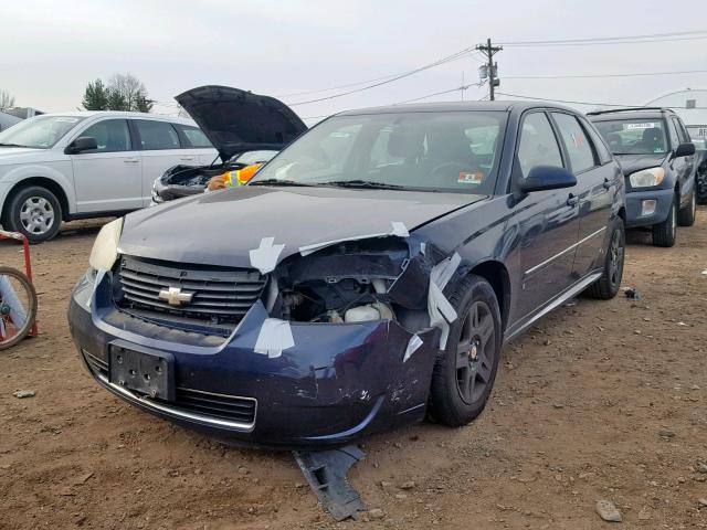 1G1ZT638X6F111303 - 2006 CHEVROLET MALIBU MAX BLUE photo 2