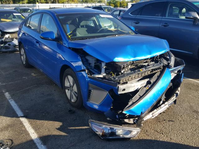 KMHC65LC6JU060742 - 2018 HYUNDAI IONIQ BLUE BLUE photo 1