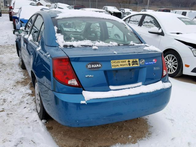 1G8AZ52F75Z140150 - 2005 SATURN ION LEVEL BLUE photo 3
