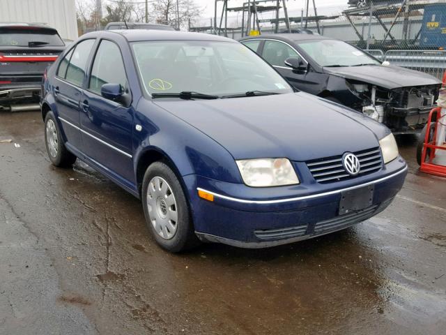 3VWRA69MX4M081201 - 2004 VOLKSWAGEN JETTA GL BLUE photo 1