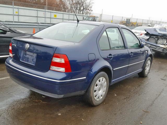 3VWRA69MX4M081201 - 2004 VOLKSWAGEN JETTA GL BLUE photo 4