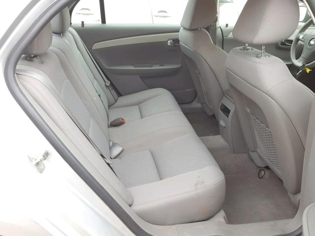 1G1ZC5EU4BF397714 - 2011 CHEVROLET MALIBU 1LT SILVER photo 6