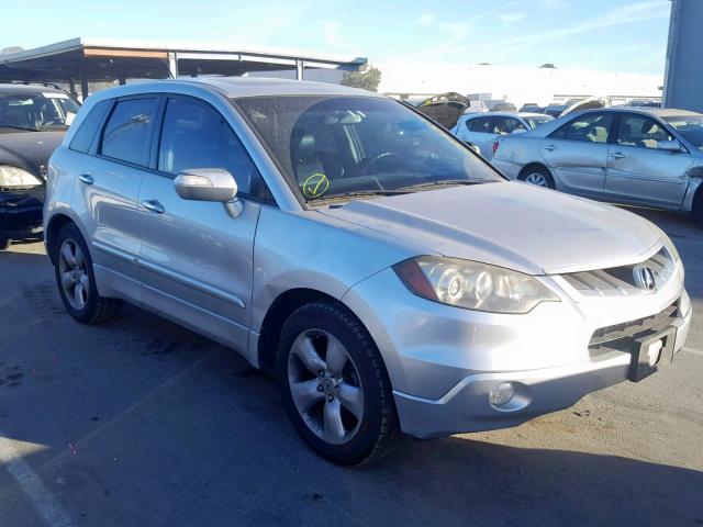 5J8TB18567A014875 - 2007 ACURA RDX TECHNO SILVER photo 1