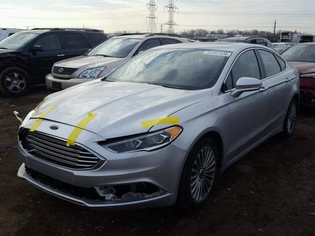 3FA6P0D98HR326032 - 2017 FORD FUSION TIT SILVER photo 2