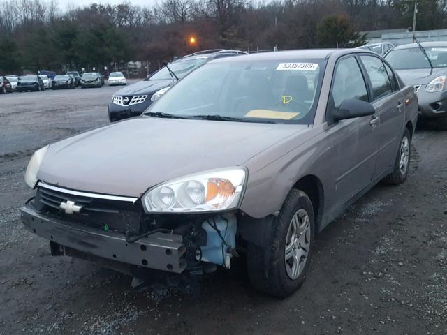 1G1ZS58F17F241010 - 2007 CHEVROLET MALIBU LS 金色 照片 2