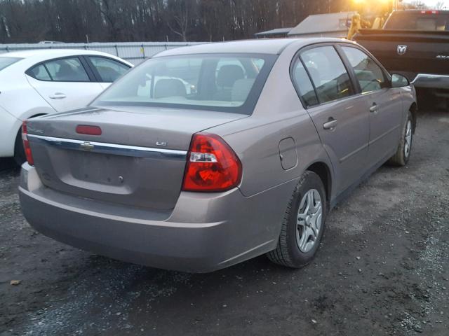 1G1ZS58F17F241010 - 2007 CHEVROLET MALIBU LS 金色 照片 4