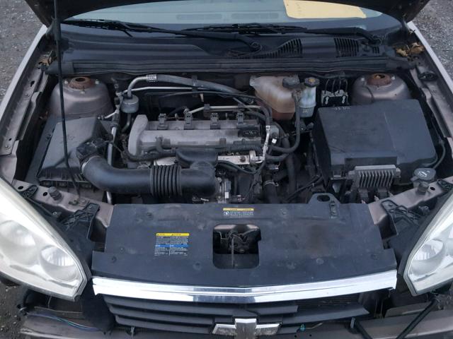 1G1ZS58F17F241010 - 2007 CHEVROLET MALIBU LS 金色 照片 7