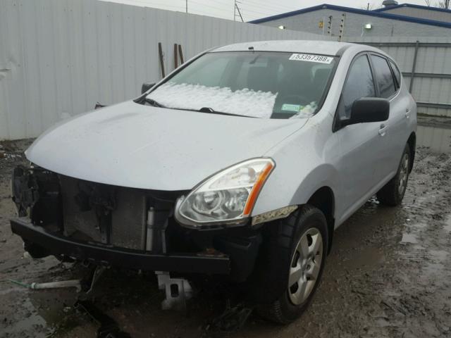 JN8AS58V88W402387 - 2008 NISSAN ROGUE S SILVER photo 2