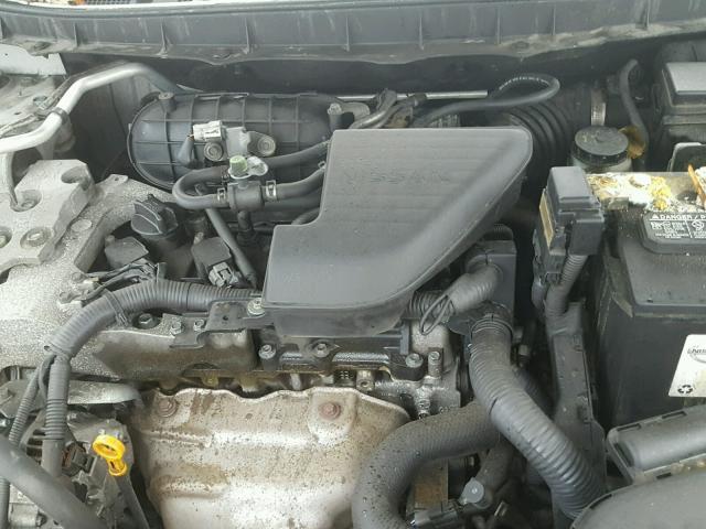 JN8AS58V88W402387 - 2008 NISSAN ROGUE S SILVER photo 7