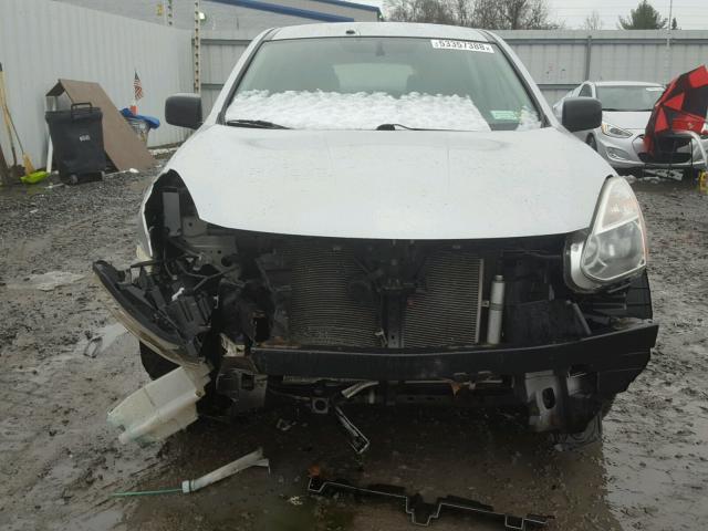 JN8AS58V88W402387 - 2008 NISSAN ROGUE S SILVER photo 9