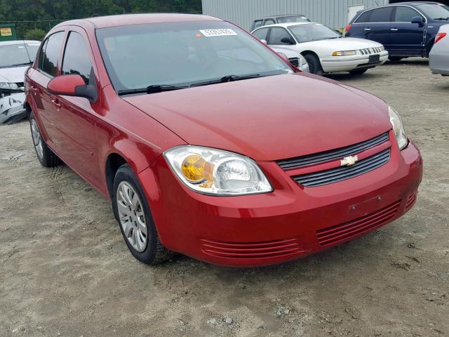 1G1AD5F52A7123809 - 2010 CHEVROLET COBALT 1LT RED photo 1