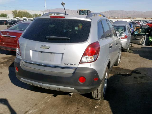 3GNAL2EK9CS637765 - 2012 CHEVROLET CAPTIVA SP SILVER photo 4