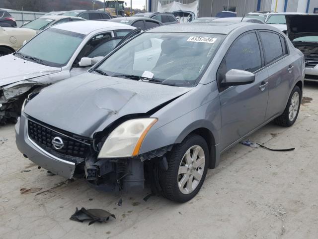 3N1AB61E28L722180 - 2008 NISSAN SENTRA 2.0 SILVER photo 2