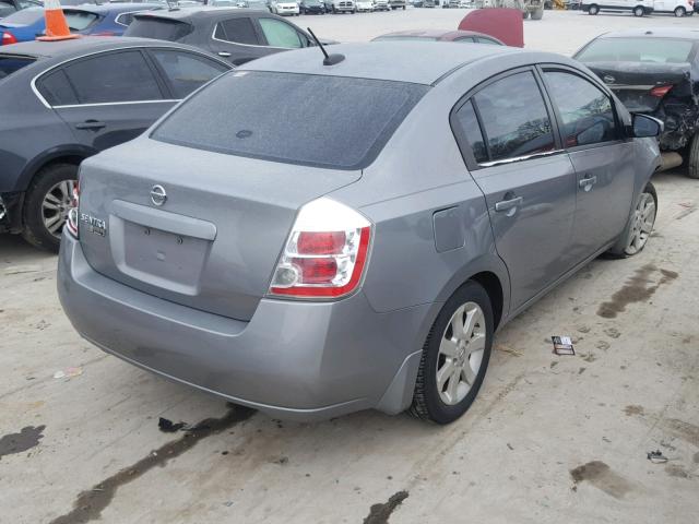 3N1AB61E28L722180 - 2008 NISSAN SENTRA 2.0 SILVER photo 4