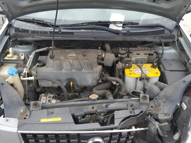 3N1AB61E28L722180 - 2008 NISSAN SENTRA 2.0 SILVER photo 7